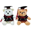 Stagione di laurea Doctor Bear Keeychain Plush Plush ToyChing Soft Pelushie Custine Pelugia Kawaii Kids Birthday Gift Decor