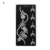 Tatoeages 1 stcs Professionele henna stencil Tijdelijke hand tattoo body art sticker sjabloon bruiloft gereedschap India bloemen tattoo stencil nieuw