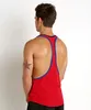 Summer Mens Clothing Beach Vest Sports Fitness Stark och stilig ren bomull Plus-storlek BXT-134544 240415