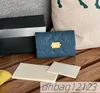 10A Card Wallet Luxury rhombus Wallet Designer Vintage Silver Card Seat High Quality Genuine Leather Caviar Gold C-Letter Large Capacity Mini Bag Women's Cardholder