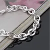 Bracciale a bottone di gamberi più grande in argento sterling - maschio uomo per regalo