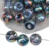 Perles Cordial Design 16 * 16 mm 100pcs Aurora Effet / Bijoux Résultats Composants / Fabriés à main / UV Coupé / Forme ronde / Perles acryliques