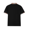 Men's Polos designer Ba Jia Summer New T-shirt Short sleeved Checkered Fashion Versatile Polo Shirt Shanba Baoshen 3NUU