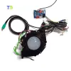 Mice Arcade Trackball 3 in1 4.5cm Diameter Circular Connector PC Trackball Mouse Designed for Classic Gaming Jamma 60 in 1