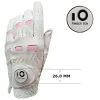 Handskar Anti Slip Golf Gloves Women Cabretta Leather With Ball Marker vänster Höger Grepp Mjuk utomhussporthandskar Drop Frakt