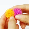 Block 4001200st Thorn Ball Clusters 3D Model Construction Build Block Toys Sticky Puff Balls Puzzle Diy Assembling Toys for Kids