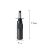 Flaskor 102st HDPE Black Nasal Spray Bottle 5 ml Portabla tomma atomisatorer Prov Testpump Sprayer Mist Nos Spray Refilling Bottling