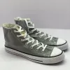 2024 Classic Canvas Casual Shoes Platforma HI zrekonstruowane slam dżem potrójne czarne białe wysokie małe kobiety 70 chuck chucks 70s Sport trampki