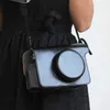 Kameraväska tillbehör för fujifilm instax bred 300 Instant kamerafodral Kvalitet PU -läder bär påse 5 färger - rosa brun och svart kamerapåse