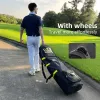 Torby Playagle Golf Aviation Bag Oxford Cloth Golf Travel Travel Torby z Składanymi Kołami Golf Club Cover Golf Supplies HKB002