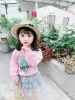 Sets Girls Spring New Suit Fashion 2022 Korean Children Girls Fashionable SwoPice Suit