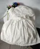 Fille robe bébé petites filles blanches en fâchée d'été 2024 Princesse Elegant broderie 3 4 5 6 7 ans Vêtements pour enfants