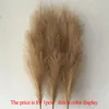 Decorative Flowers 32.67in Artificial Pampas Fake Boho Decor Vase Filling Tall Grass Flower Reed For Bedroom Home Wedding Decoration