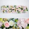 Dekorativa blommor Artificial Flower Arch Road Lead Wedding Decoration Romantic Row Fake Dried