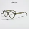 Lunettes de soleil Frames Vintage Optical Lunes Frame Men Th516 Nerd Brand Eyeglasses Femmes Acetate Myopie Prescription Retro Fashion Spectacle