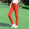 Calça pgm mulheres calças de golfe esbelta Ladies Elastic Fastdry Troushers Quickdry Sports Sports Sports Feminino Sorto de moletom feminino xsxxxl