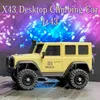 Voiture électrique / rc ldarc x43 1 43 télécommande mini véhicule d'escalade 4wd peinture simulée à grande échelle de bureau électrique mini RC Crawler Car 240424