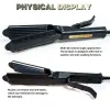 Straighteners Professional Corrugated Curling Iron Ceramic Hair Curler Electric Crimper Curling Hair Tools Corrugation Hair Waver Iron Styler