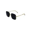 Modne okulary przeciwsłoneczne Ramy Projektant CE Home 24 Nowe okulary przeciwsłoneczne 40284, aluminiowe pudełka, krem ​​przeciwsłoneczny, osadzanie diamentów, odchudzanie T9A5 LS80
