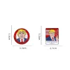 Trump Brooch Trump Duck Brooches Alloy Metal Us Flags Make America Great Again Badge à nouveau