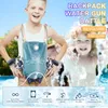 Backpack Electric Water Gunfull-Automatyczne strzelanie do broni wodnej dla mężczyzn letnich plaży na plażę o wysokiej pojemności Prezenty gier 240412