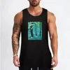 Tops da uomo Tops Green Forest Top Selling Products Fitness Sleeveless Muscle Fit Muscle Fit