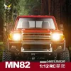 Voitures la plus récente MN82 RC Car 1:12 Pick Up Up Up Up Up 2.4g 4 roues motrices Crawler Crawler Contrôles Headlights Remote Control Toys