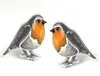 Dangle Kronleuchter exquisites Modesvogel Tier Design Silber Farbohrringe für Frauen Band Schmuck Geschenke H240423