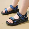 Sandales Nouvelles enfants d'été sandales respirantes sandales sandales douces confortables chaussures pour enfants extérieurs