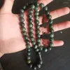 Hängen Pure Natural Tibetan Jade King Stone Halsband Kvinnors mångsidiga nationella stilhängsmycken