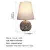 Bordslampor 8m Dimmer Desk Light Contemporary Ceramic Creative Lamp Decorative for Home Bedside