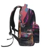 Backpack Classic Sport Car Splash Splash Explosion żeński poliester podróżny plecaki oddychające torby w szkole średniej plecaki plecaki