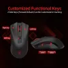 MICE Thunderobot ML201 2.4G Wireless Mouse Gamer 2400DPI 5 Knoppen Professioneel voor gaming Office Computer Laptop PC Tablet Muis