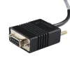 Enclosure 5pcs Barcode Scanner 2m Straight Rs232 Com Cable for Datalogic D100 D130 Gd4130 Gd4400 2130 Bar Code Scanner Reader
