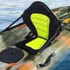 SUP Paddle Board Sedile Kayak imbottito regolabile con borse da stoccaggio staccabile Backorst in canoa per la pesca del rafting Y240418