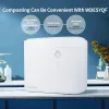 Controle wdesyqf 3in1 descartador de resíduos de alimentos inteligente, compositor de cozinha elétrica, compositor de bancada de capacidade, caixa de cozinha interna