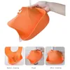 5pcs / lot Bibs Bibs Alivable Alimentation Salive Salive Grade Silicone Facile à nettoyer 28 couleurs Bib Wholesale 240422