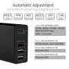 Chargers 100W PD Adaptador USB 4 Port USB Adaptador de energia do carregador USB para MacBook ThinkPad Xiaomi iPhone 8 11 XS XR