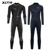 Women Men 5mm Neoprene Wetsuits Full Body Scuba Diving Suit Snorkeling Surfing Swimming Long Sleeve Keep Warm Water Wetsuits 240416