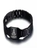 Tidigare Master DeMolay Shrine Mason Link Chain Armband Masonic Symbols Bangle Man Rostfritt stål Magnet Energi Kolfiber H8549863