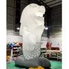 8mH (26ft) with blower Outdoor displayed giant led inflatable merlion Parade Advertising Lion Animal Cartoon Mascot For Sale