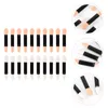 Makeup Brushes 20pcs Double-Headed Eyeshadow Brush Disposable For Woman Lady Female Small Size