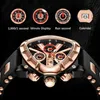 Polshorloges Lige Fashion Men Watch Triangle Chronograph Militaire polshorloge Sport Army Mens Watches Luxe waterdichte kwarts Clock Man Reloj 240423