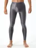 Pantalon huile brillant homme pantalon gonflable de gymnase