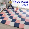 Mats Floor Mat Tatame Play Mats 8PCS Baby Mat 30x30cm Thick 2.5cm Baby Game Mat Tatames Foot Mat Puzzle Mat Playmat Baby Playroom Mat