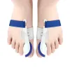 Behandling 2stå Toe Separator Hallux Valgus Bunion Corrector Orthotics Fötter Ben Rättare Justerare Smärtlindring Pedikyr Fotvårdsverktyg