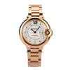 Quadri che funzionano orologi automatici Carter orologio ue ze a palloncino 18k rosa diametro meccanico da 33 mm womens we909