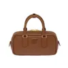 Designer bag bowling makeup bag luxury crossbody bag fashion bag cowhide leather womens briefcase handbag