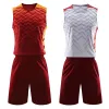 Equipment Men Reversible Basketball Set Sports Clothes Doubleside Basketball Jerseys Kids Basketball Jerseys Sets Children Training Suits