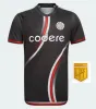 New River Plate Third Black New Model Soccer Jersey Black 24 25 Black M Borja Lanzini Colidio Solari 2024 2025 Man Kit Football Shirts Fans Version